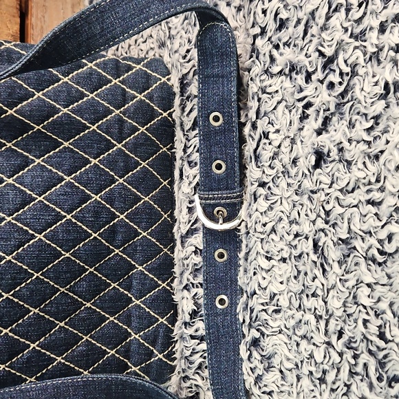 Vera Bradley Jean Fabric Stritched Crossbody Bag - Picture 10 of 12